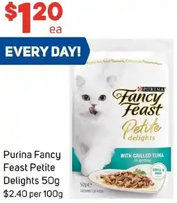 Foodland Purina Fancy Feast Petite Delights 50g offer