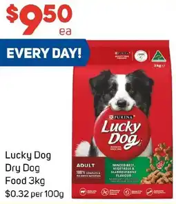 Foodland Lucky Dog Dry Dog Food 3kg offer