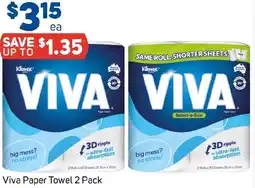 Foodland Viva Paper Towel 2 Pack offer