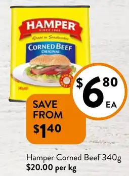 Foodworks Hamper Corned Beef 340g offer
