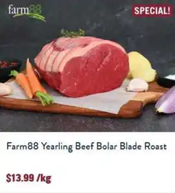 Tasman Butchers Farm88 Yearling Beef Bolar Blade Roast offer