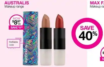 Priceline AUSTRALIS Makeup range offer