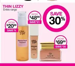Priceline THIN LIZZY Entire range offer