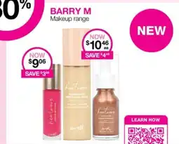 Priceline BARRY M Makeup range offer