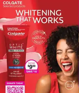 Priceline COLGATE OPTIC WHITE. offer