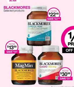 Priceline BLACKMORES Selected products offer