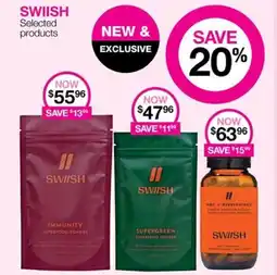 Priceline SWIISH Selected products offer