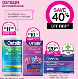 Priceline OSTELIN Selected products offer