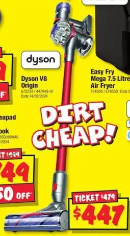 JB Hi-Fi Dyson V8 Origin offer