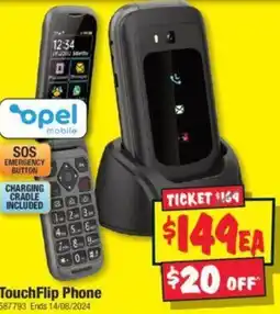 JB Hi-Fi Touch Flip Phone offer