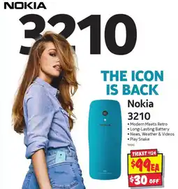 JB Hi-Fi NOKIA 3210 offer