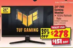 JB Hi-Fi 24" FHD Gaming Monitor offer