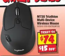 JB Hi-Fi M720 Triathlon Multi-Device Wireless Mouse offer