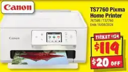 JB Hi-Fi TS7760 Pixma Home Printer offer