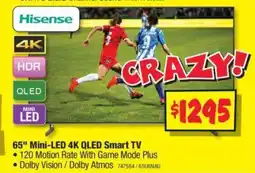 JB Hi-Fi 65" 4K Mini LED QLED Google TV offer