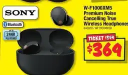 JB Hi-Fi W-F1000XM5 Premium Noise offer