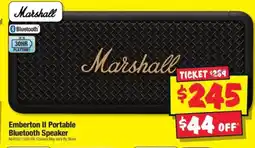 JB Hi-Fi Emberton II Portable Bluetooth Speaker offer