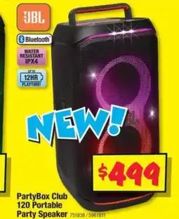 JB Hi-Fi PartyBox Club 120 Portable Party Speaker offer