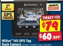 JB Hi-Fi MiVue™ 145 GPS Tag offer