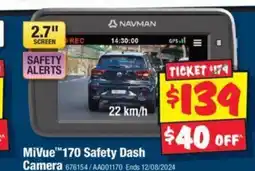 JB Hi-Fi MiVue 620DC Dash offer