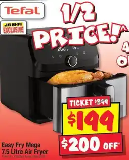 JB Hi-Fi Easy Fry Mega 7.5 Litre Air Fryer offer