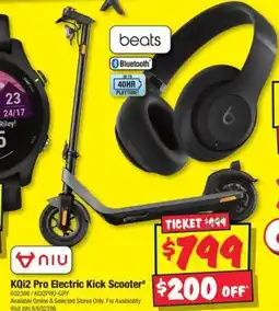 JB Hi-Fi KQi2 Pro Electric Kick Scooter offer