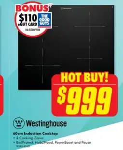 The Good Guys 60cm Induction Cooktop offer
