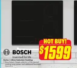The Good Guys Series 6 60cm Induction Cooktop offer