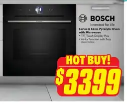 The Good Guys Series 8 60cm Pyrolytic Oven with Microwave offer