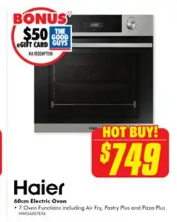 The Good Guys 60cm Electric Oven offer