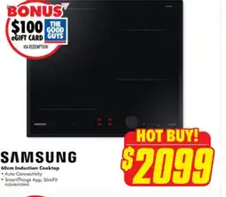 The Good Guys 60cm Induction Cooktop offer