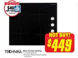 The Good Guys 60cm Ceramic Cooktop offer