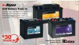 Repco Battery Trade-In Bring in offer