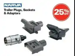 NARVA Trailer Plugs, Sockets & Adaptors