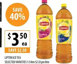Supabarn LIPTON ICE TEA offer