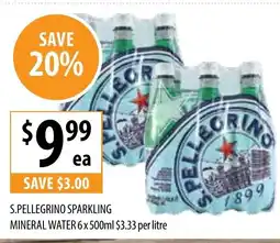 Supabarn S.PELLEGRINO SPARKLING offer