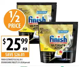 Supabarn FINISH ULTIMATE PLUS ALL IN 1 offer