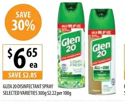 GLEN 20 DISINFECTANT SPRAY