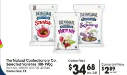 Campbells Wholesale The Natural Confectionery Co. Selected Varieties 180-190g Item No. 209659, 001190, 472540 Carton Size: 12 offer