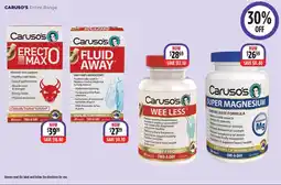Wizard Pharmacy CARUSO'S Entire Range offer