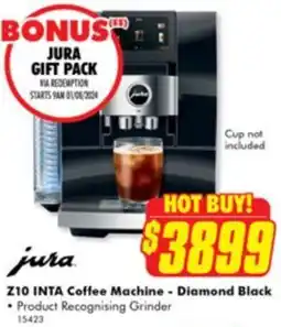 Z10 INTA Coffee Machine - Diamond Black