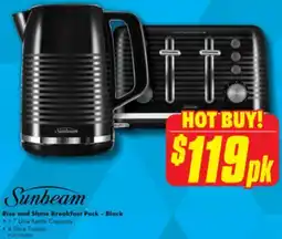 The Good Guys Rise and Shine Breakfast Pack - Black offer