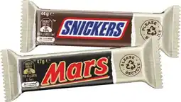 IGA Mars Medium Bars or M&M's 35‑56g Selected Varieties offer