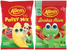 IGA Allen’s Medium Bags 140‑200g Selected Varieties offer