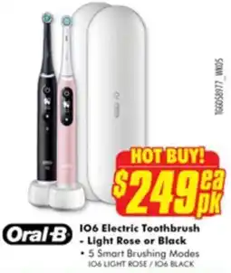 The Good Guys 106 Electric Toothbrush - Light Rose or Black offer