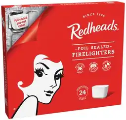 IGA Redheads Firelighters 24 Pack offer