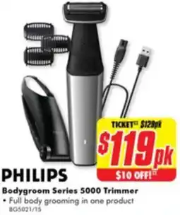The Good Guys Bodygroom Series 5000 Trimmer offer