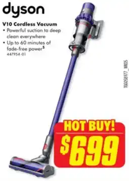 The Good Guys V10 Cordless Vacuum offer