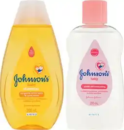 IGA Johnson’s Baby Oil, Shampoo, Bath or Lotion 200mL Selected Varieties offer