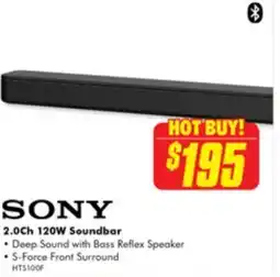 The Good Guys 2.0Ch 120W Soundbar offer